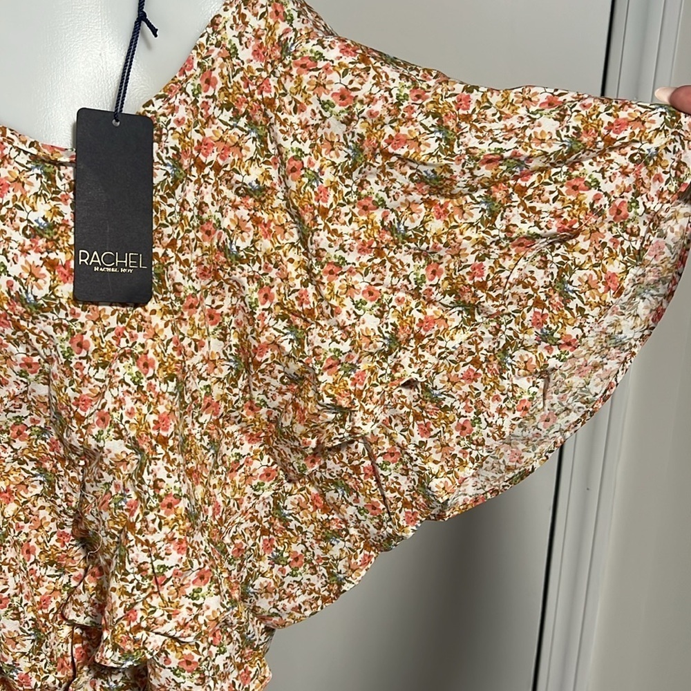 Rachel Roy Floral Shirt NWT - Picture 4 of 4